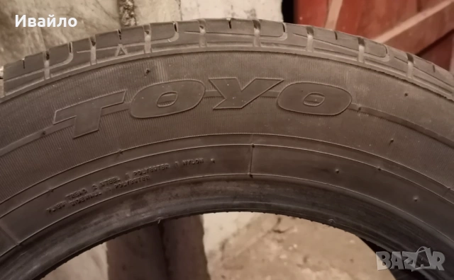 Продавам 2 броя летни гуми 185.65.15 на 1 сезон дот 2020 Toyo , снимка 4 - Гуми и джанти - 54051822