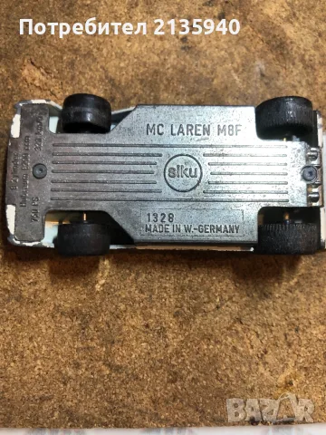 Siku Mc Laren W.Germany, снимка 3 - Колекции - 55673105