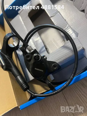 Задна хидравлична спирачка Shimano MT200, снимка 2 - Части за велосипеди - 55381678