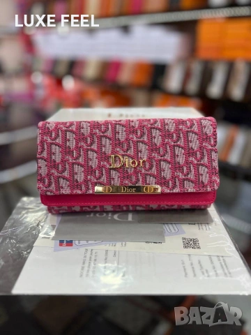 Dior 🤍Дамски Портмонета , снимка 4 - Портфейли, портмонета - 54410799
