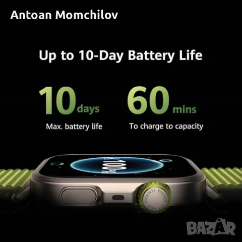 Смарт часовник HUAWEI WATCH FIT 4 Pro 1.82 AMOLED ECG GPS, снимка 5 - Смарт часовници - 55409895