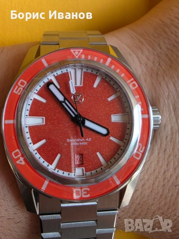 Swordfish 42mm SS 'Spark', снимка 5 - Мъжки - 55012536