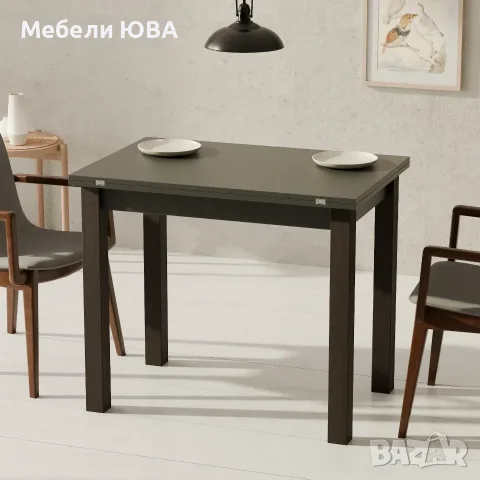 Трапезна маса 90/60 см – разтегателна, снимка 5 - Маси - 46245514