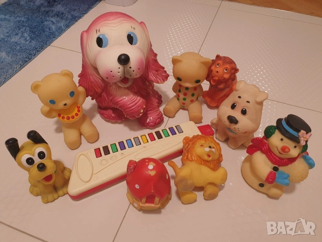 Стари гумени играчки, снимка 7 - Колекции - 55092280