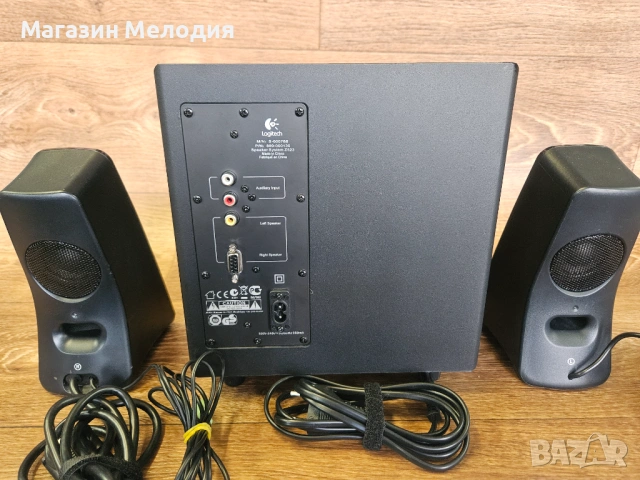 Компютърни колони Logitech Z523 2.1 Мощна аудио система с 360-градусов звук. , снимка 11 - Тонколони - 54192766