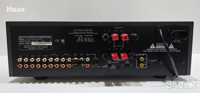 Усилвател NAD C370, снимка 6 - Ресийвъри, усилватели, смесителни пултове - 55579948