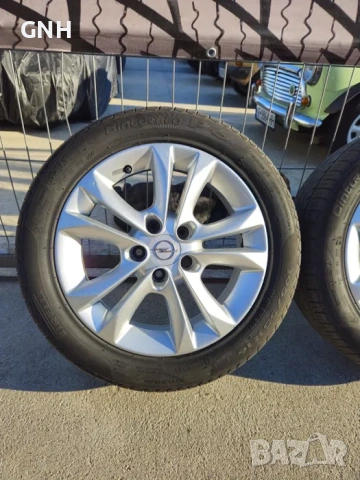 Джанти GM 16 цола , 5х110 , 6j ,et40 , 195/55/16 Opel, снимка 2 - Гуми и джанти - 54527809