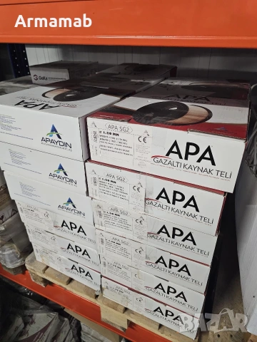 Заваръчна тел APA KAYNAK - SG 2 - 15 КГ !, снимка 3 - Други инструменти - 54620377