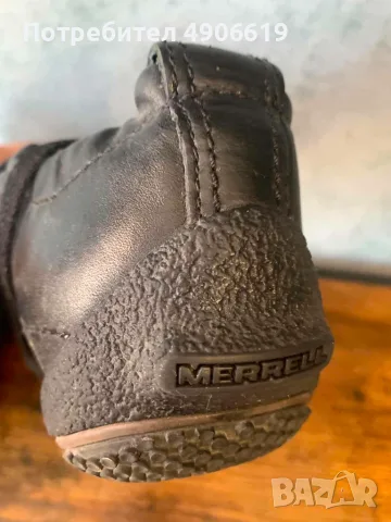 Кожени обувки/маратонки Merrell Relay Pass Black – № 43.5 / Като нови, снимка 4 - Спортно елегантни обувки - 55604712