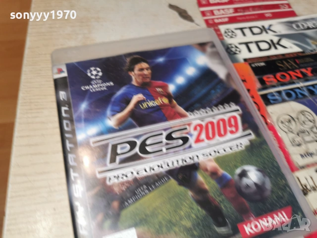 SONY PS3 GAME PES 2009 1406261002H1E3R, снимка 11 - Игри за PlayStation - 54899080