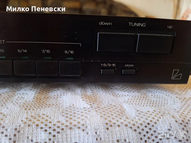 LUXMAN STEREO T-92L.DIGITAL STEREO TUNER.16 MEMORY., снимка 4 - Ресийвъри, усилватели, смесителни пултове - 55582416