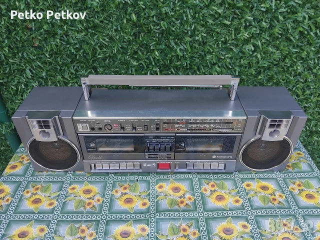 Продавам Касетофон Уникат ( HITACHI W3W JAPAN), снимка 2 - Радиокасетофони, транзистори - 54733210