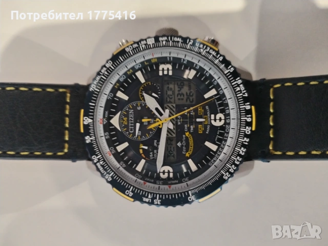 Продавам Сitizen skyhawk blue angels, снимка 6 - Мъжки - 54484522