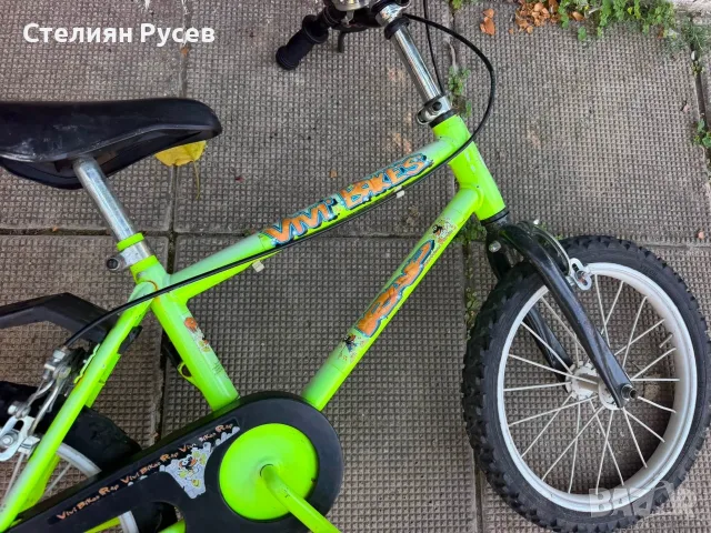 040811  vivi bikes 14''  детско колело / велосипед / байк -цена 68,45лв или 35 евро без скорости - 1, снимка 2 - Велосипеди - 55541540