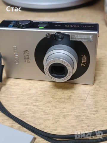 Canon ixus 70 +2нови японски батерий и калъф