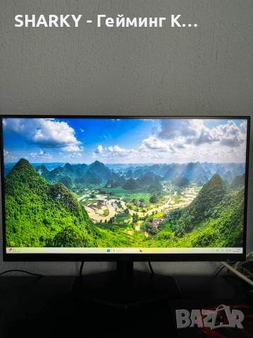  Геймърски монитор AOC 24G42E – 24" IPS, 180Hz, 1ms (Като нов!)