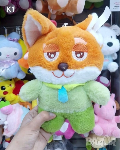 Плюшена играчка Ник Уайлд/Джуди Хопс 30см, Nick Wilde Зоотопия/Зоотрополис/Zootopia