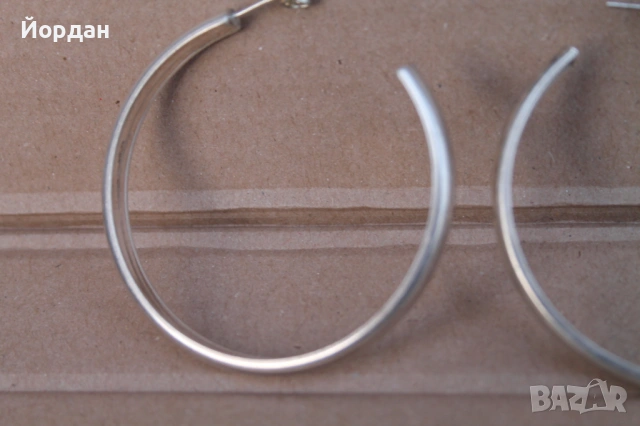 Сребърни обеци , снимка 3 - Обеци - 54056614