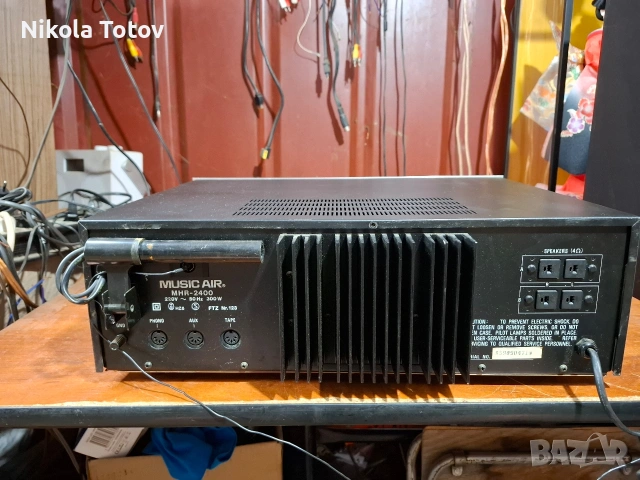 Продава се ресивър Music Air MHR-2400. , снимка 5 - Ресийвъри, усилватели, смесителни пултове - 54584949