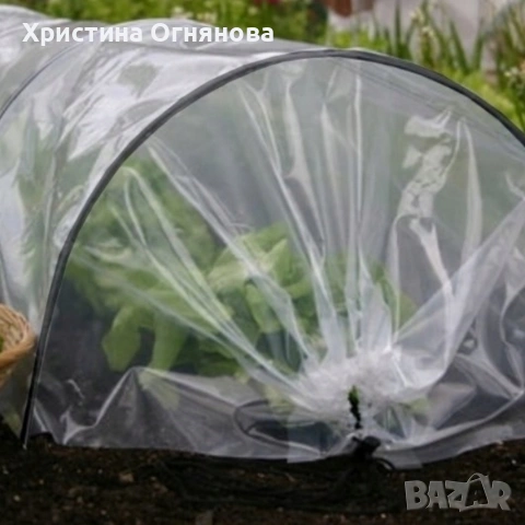 Мини оранжерия - компактна със здрава конструкция - 1,5 х 4 м, снимка 2 - Оранжерии - 54143745