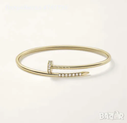 Cartier 18K позлата с лаб диаманти със сертификат