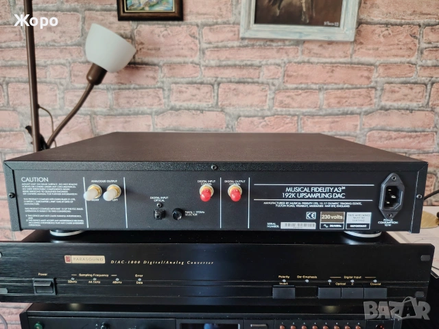 ⏯️Клип. Musical Fidelity A3-24 192k Hi-End DAC, снимка 7 - Аудиосистеми - 55263372