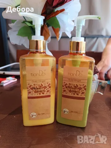 Шампоан и балсам - Златен Джинджифил , снимка 2 - Продукти за коса - 55458438