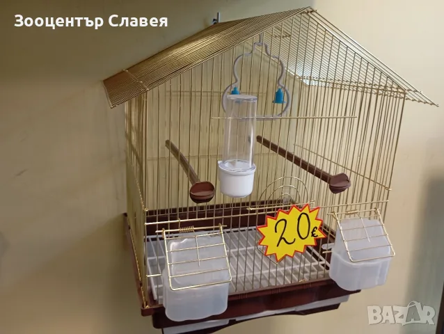 Клетка за малки папагали и птици, снимка 2 - За птици - 55678758