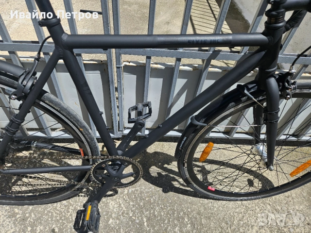 Шосеен велосипед 28 цола FIXIE INC-шест месеца гаранция, снимка 7 - Велосипеди - 54912790
