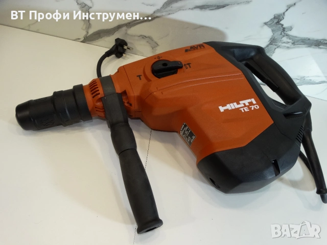 02.2026 - НОВО - Hilti TE 70 AVR - Ударо пробивна машина SDS MAX, снимка 7 - Перфоратори - 54349322