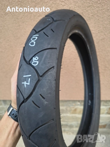 Гума за мотоциклет Vee Rubber 100 80 17 52S V294 предна/задна мото гуми гума, снимка 3 - Гуми и джанти - 55124201