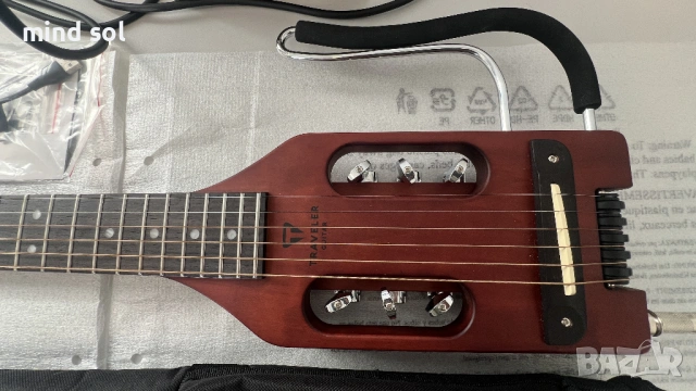 Травъл китара като новa Travel guitar , снимка 2 - Китари - 53955831