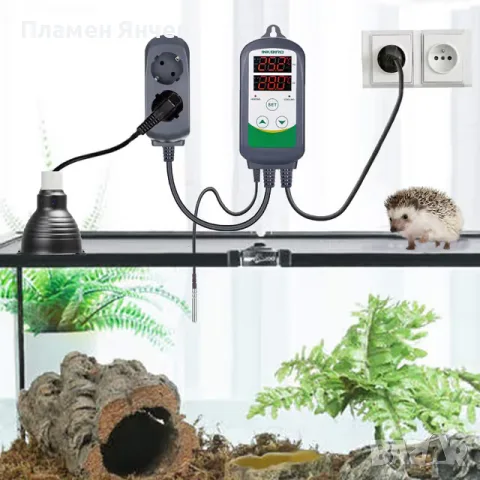 Inkbird ITC-308 Цифров контролер за температура с сензор – 230V, снимка 5 - Друга електроника - 55397488