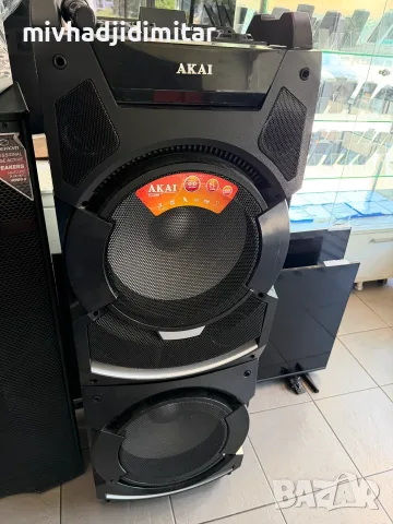 ***ГАРАНЦИЯ*** Bluetoth Преносима Колона Akai DJ-S5H