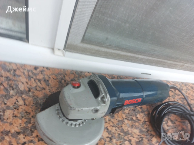 Ъглошлайф BOSCH GWS 10-125 /1000 W , снимка 3 - Винтоверти - 54055441