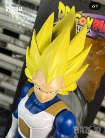 Kong studio Dragon ball Deluxe - Сън Гоку Божествен статус, Злият Гоку и Веджита 