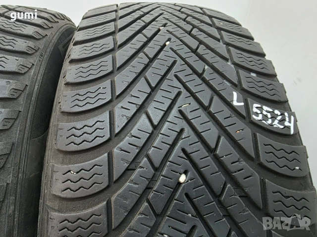 4бр зимни гуми 195/55/15 PIRELLI L05524 , снимка 4 - Гуми и джанти - 54215643
