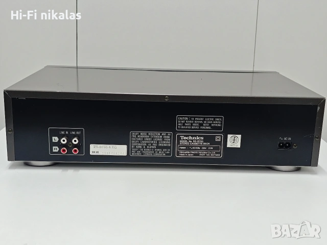 стерео касетъчен дек TECHNICS RS-B705, снимка 9 - Декове - 53982267