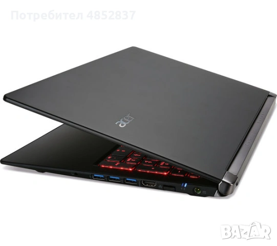 Продавам лаптоп Acer Aspire VN7-791G-72RP на части, снимка 3 - Части за лаптопи - 54853700