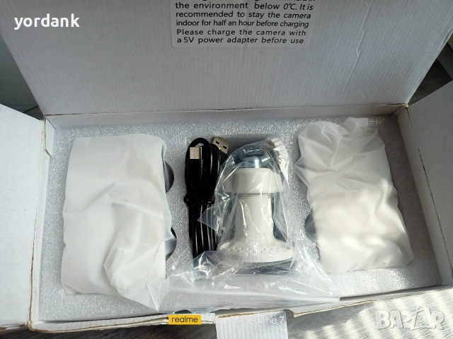 Акумулаторни безжични камери ieGeek ZS-GX3S 3MP, снимка 3 - IP камери - 55249958