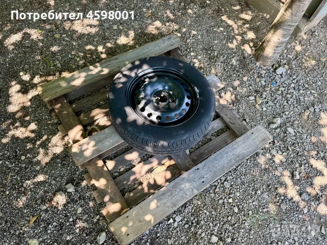 НОВА Резервна гума+джанта 16цола 4x100 за Renault,Dacia,Nissan, снимка 3 - Гуми и джанти - 55315373