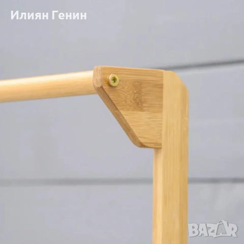 Дървена стойка за растения Outsunny, снимка 5 - Градински мебели, декорация  - 54695014