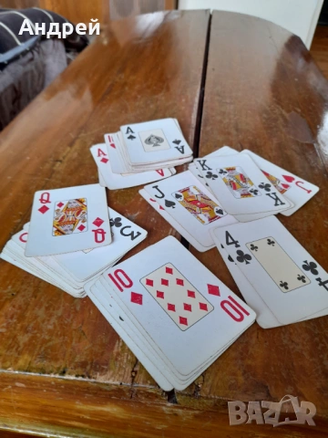 Стари карти за игра #20, снимка 2 - Карти за игра - 54045217