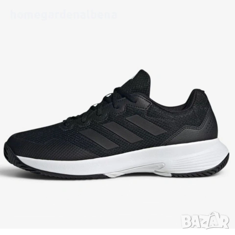 Adidas Gamecourt 2.0 тенис обувки унисекс черни 37 38 39 40 41 42 43 44 45 46 47