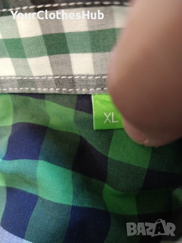 HUGO BOSS XL size Мъжка риза с дълъг ръкав, снимка 5 - Ризи - 54438036