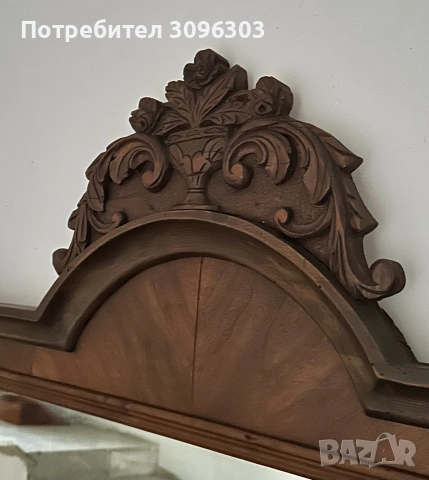 Стар дървен скрин , снимка 5 - Антикварни и старинни предмети - 55171320