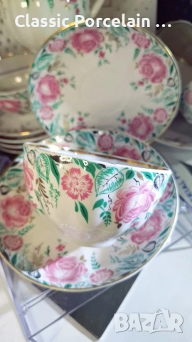 ЛФЗ „Розов божур“, снимка 6 - Сервизи - 54188436