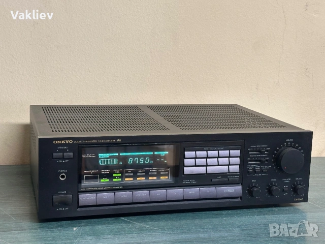 ONKYO TX-7540 – Quartz Synthesized премиум усилвател с туниър и дистанционно