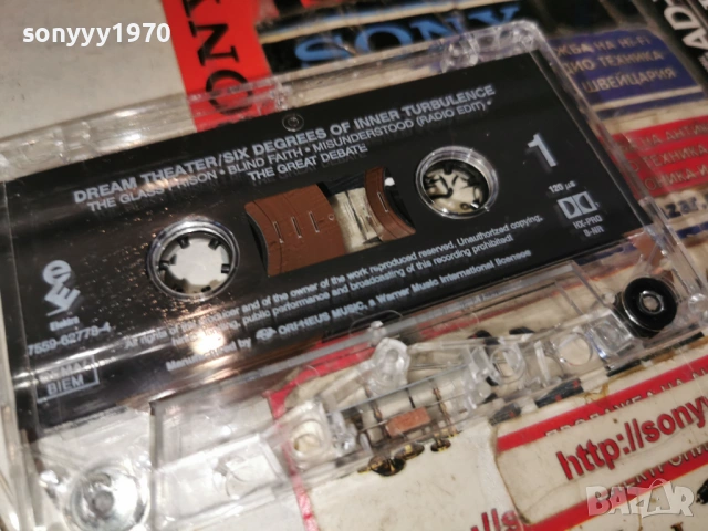DREAM THEATER-ORIGINAL TAPE 1905261840H2E6R, снимка 9 - Аудио касети - 54608668