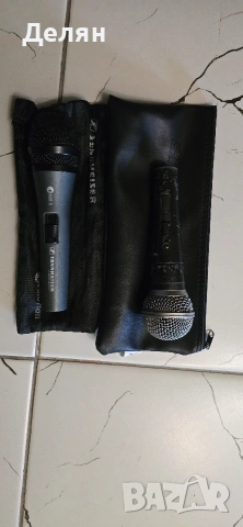 Продавам микрофони Shure SM58, и Sennheiser e828s